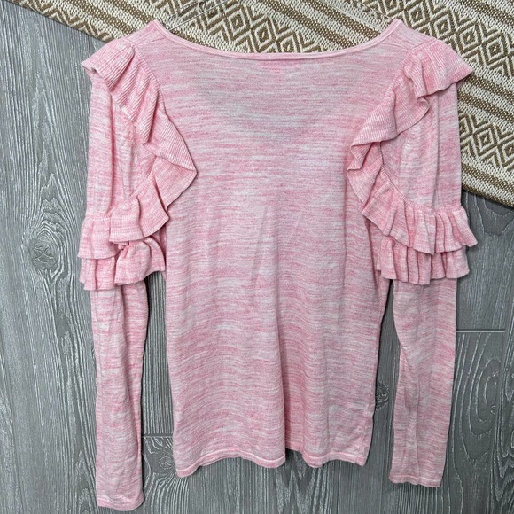 Lilly Pulitzer Fresca Sweater in Coral Reef Tint Space Dye Size Medium - Picture 3 of 10